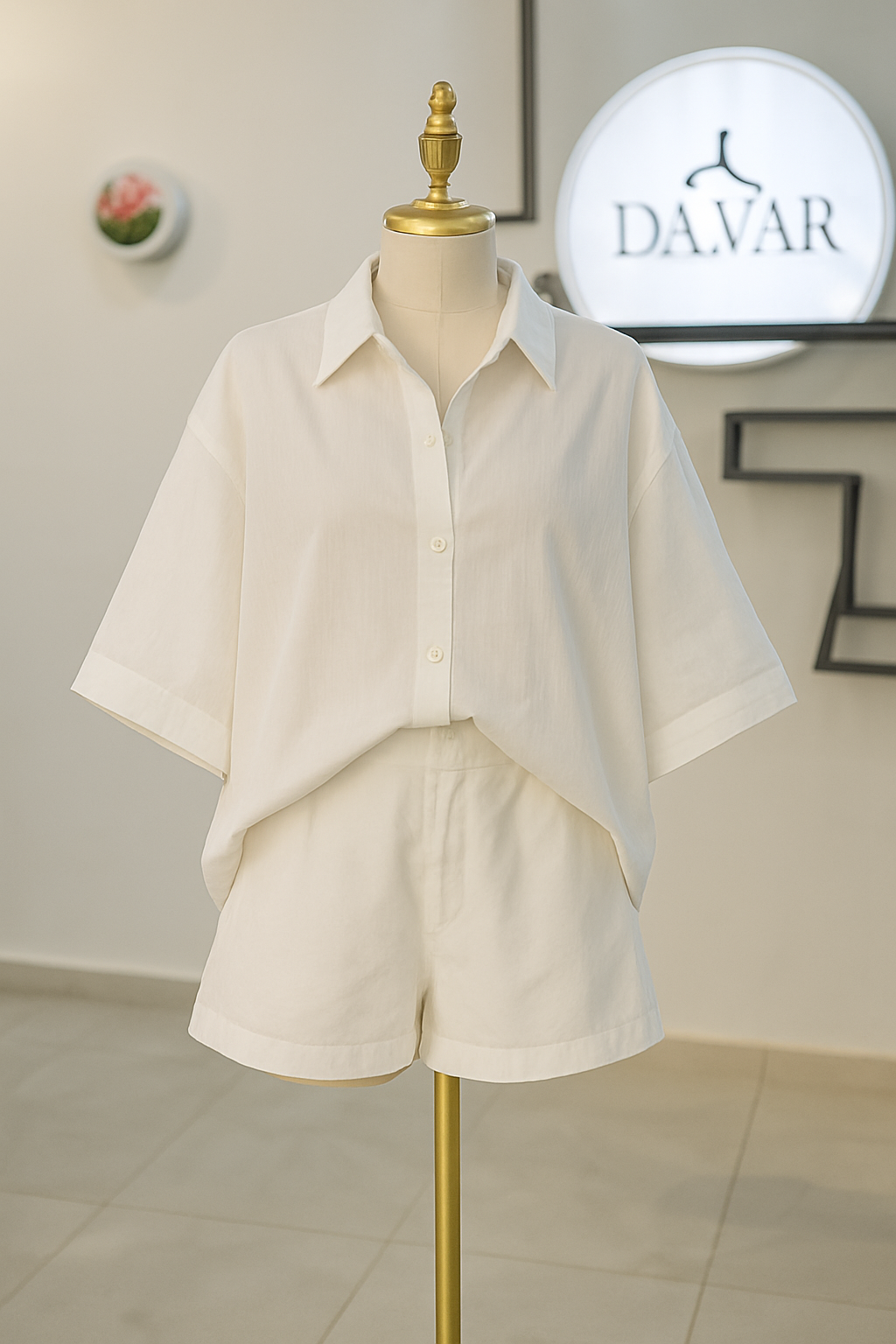 Ivory Summer Co-ord Set