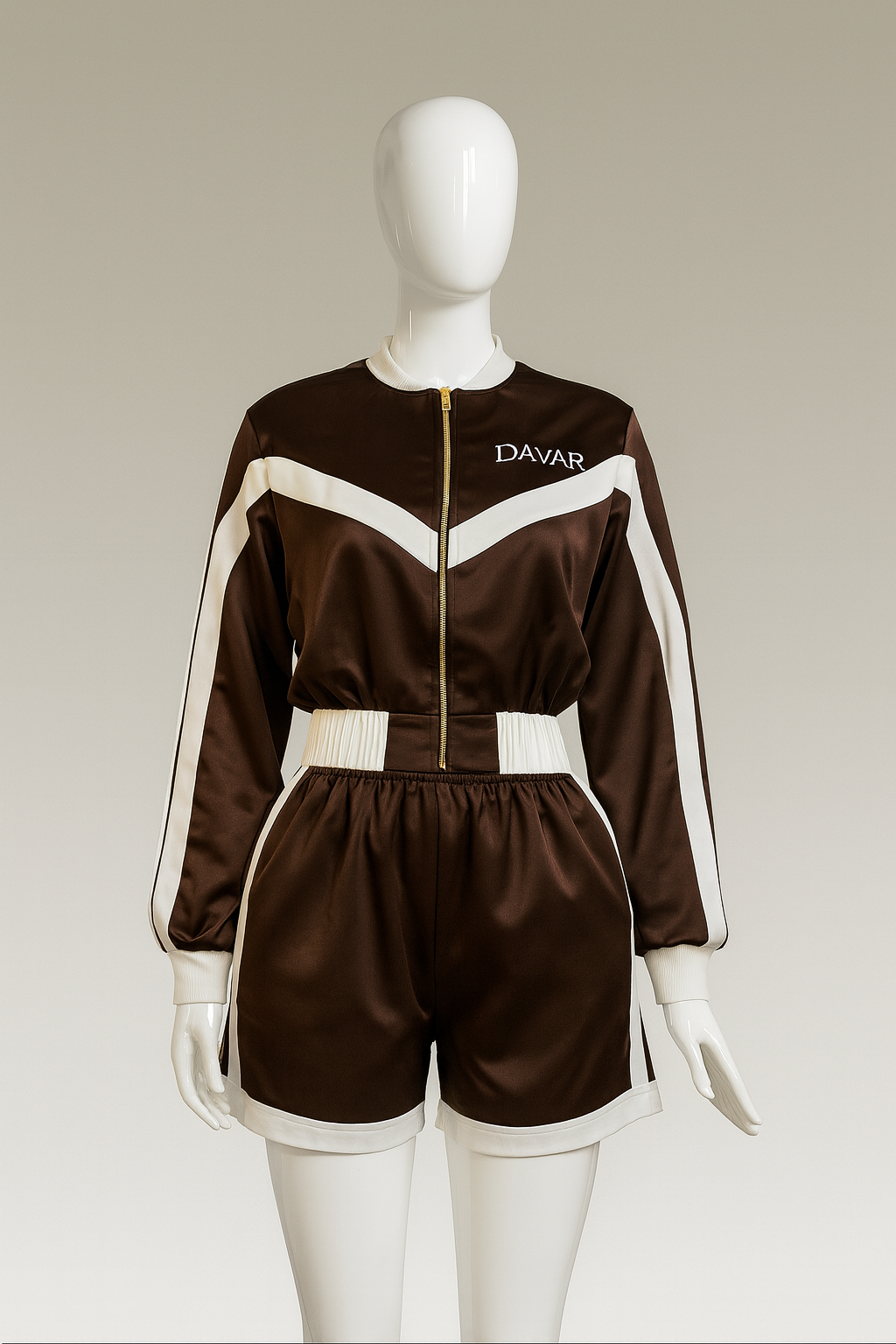 Mocha Velocity Sporty Co-ord